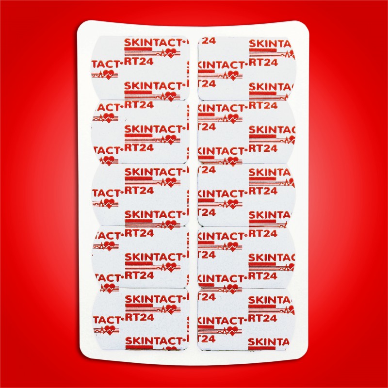 Skintact RT-24 Solid Gel Tab ECG Electrodes | Box & Case Quantities