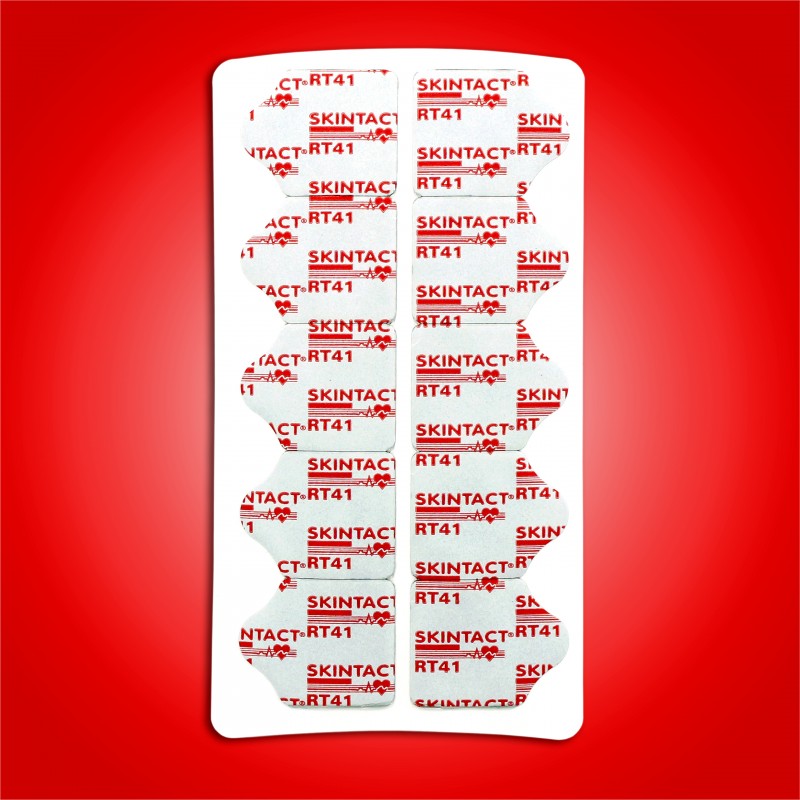 Skintact RT-41 Solid Gel Tab ECG Electrodes | Box & Case Quantities