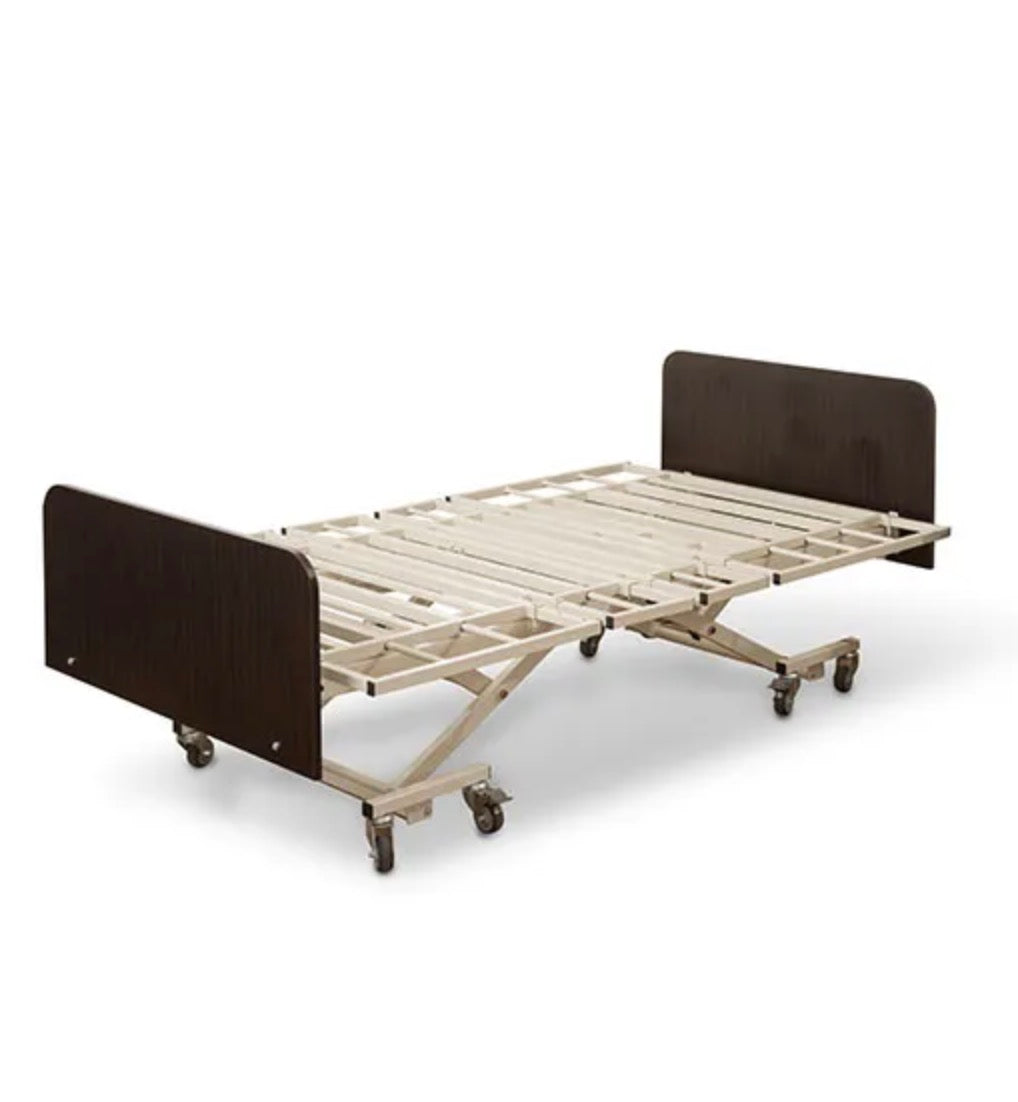 Medacure LX-BARI Lincoln Expandable Bariatric | Long Term Care Bed Frame | Custom Finish & Rail Options