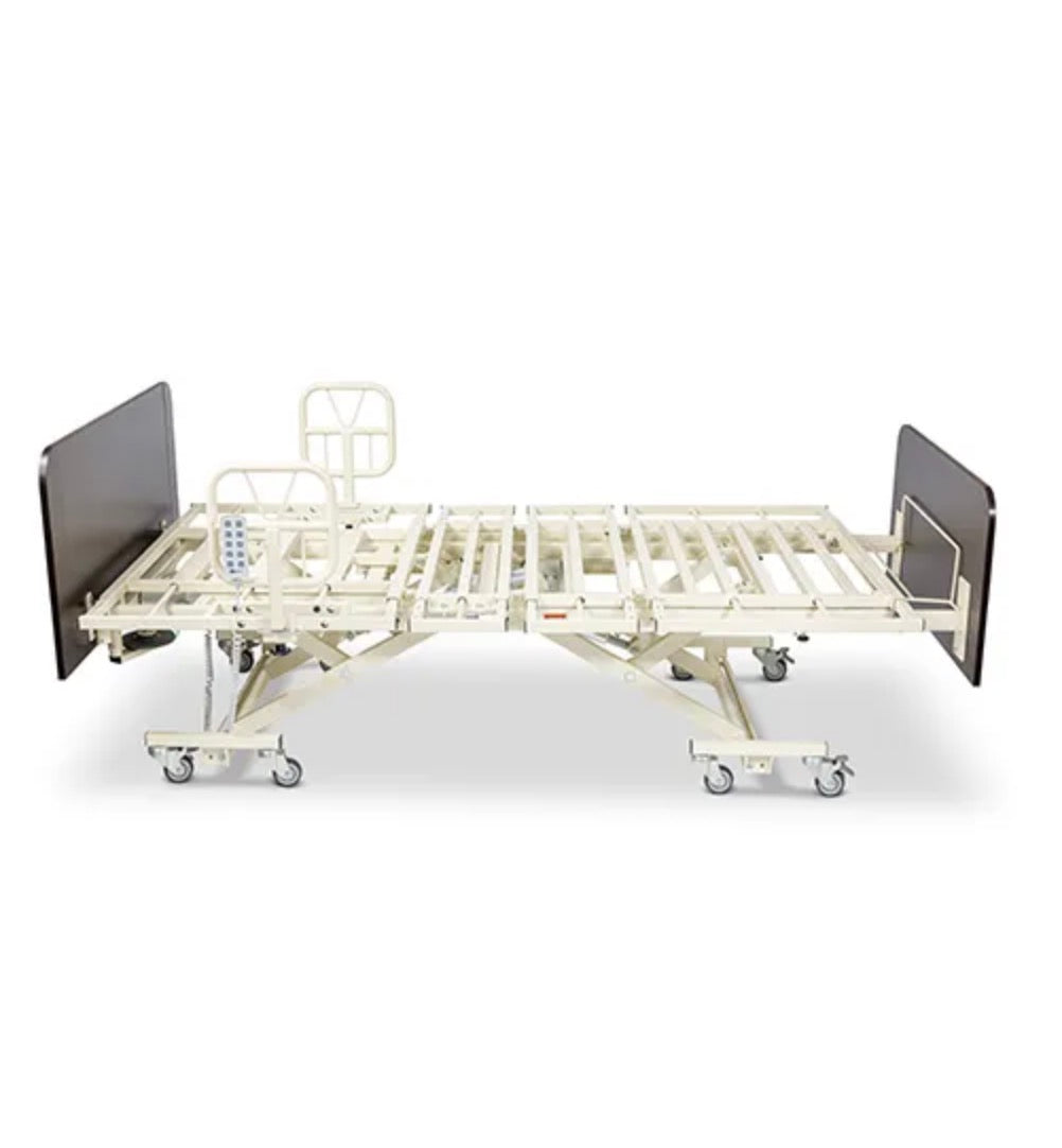 Medacure LX-BARI Lincoln Expandable Bariatric | Long Term Care Bed Frame | Custom Finish & Rail Options