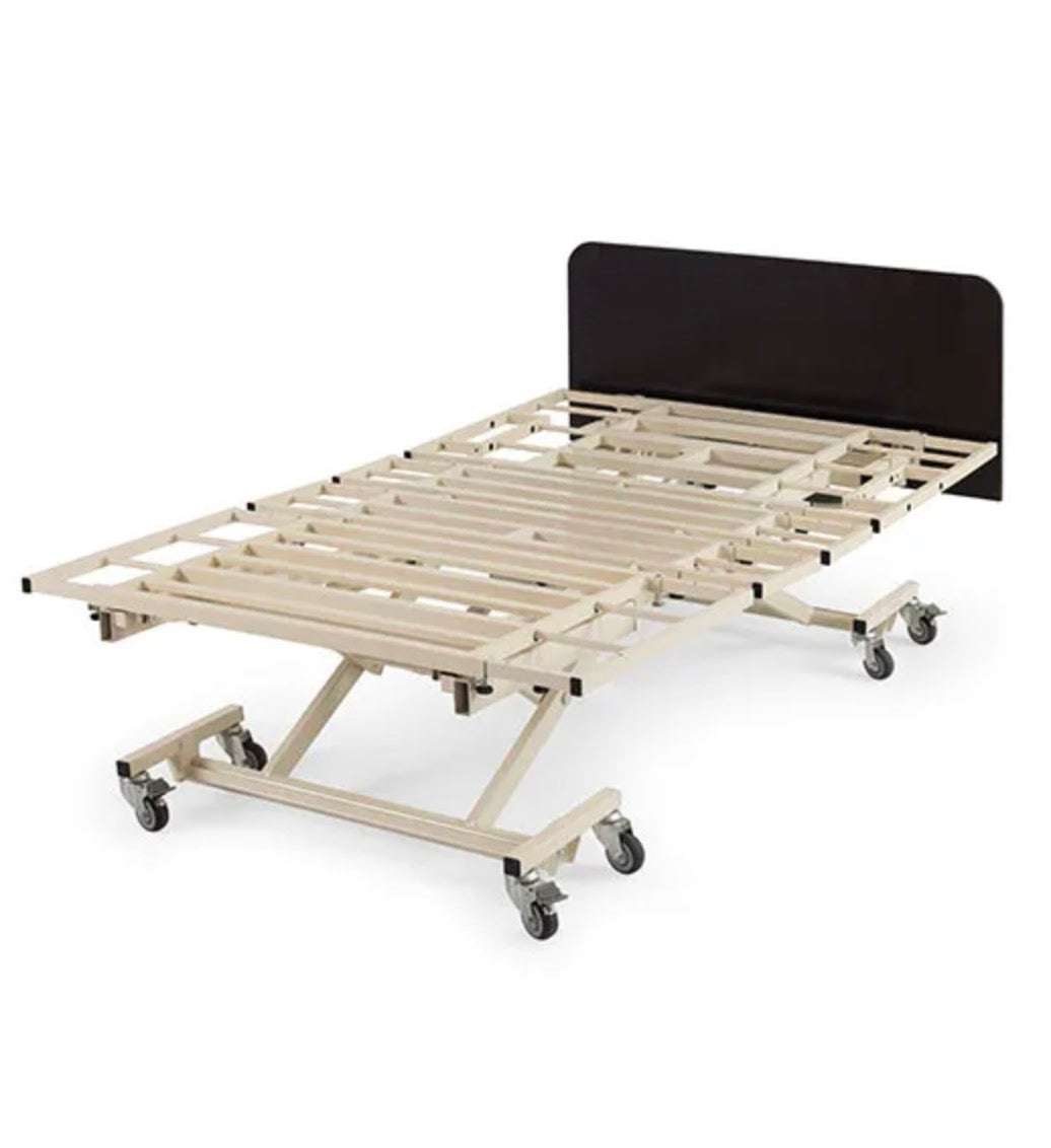 Medacure LX-BARI-SF | Lincoln Expandable Bariatric Bed Frame | Split Frame Design | Custom Finish & Rail Options