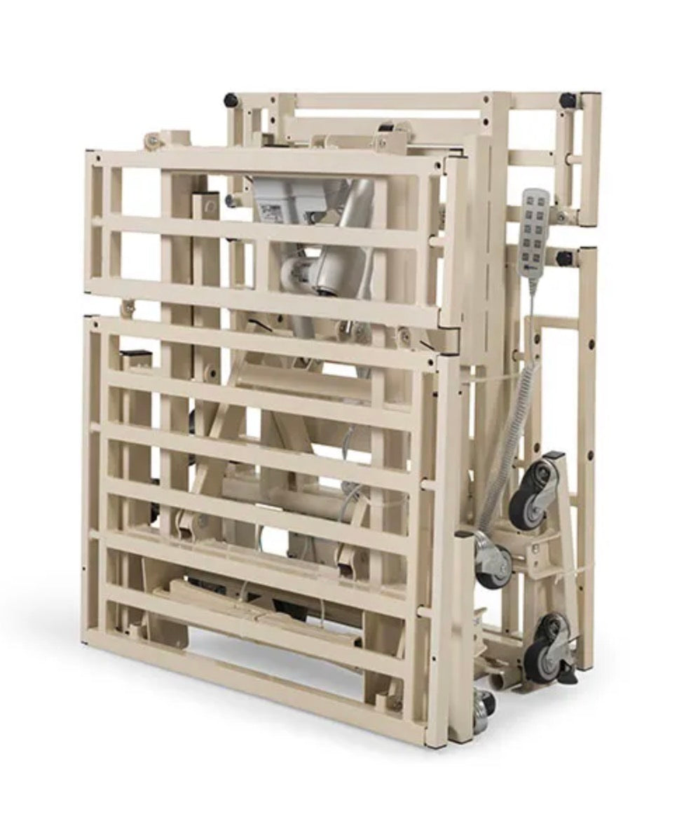 Medacure LX-BARI-SF | Lincoln Expandable Bariatric Bed Frame | Split Frame Design | Custom Finish & Rail Options