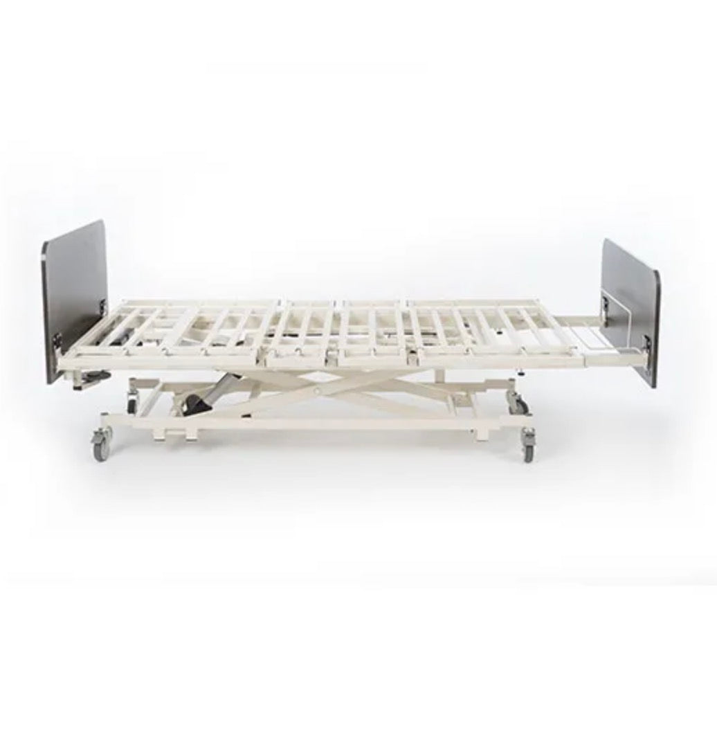 Medacure LX-BARI-SF | Lincoln Expandable Bariatric Bed Frame | Split Frame Design | Custom Finish & Rail Options
