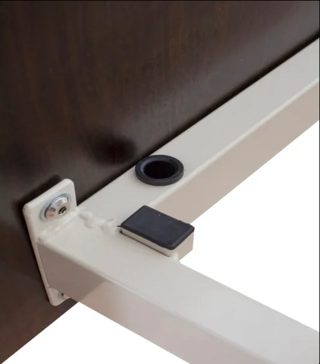Medacure ULB7/30 Ultra Low & High Long Term Care Bed Frame | Custom Finish & Rail Options
