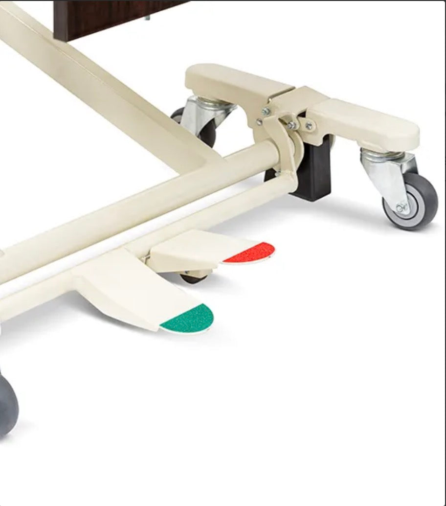 Medacure ULB7/30-CLS | Ultra Low & High | Long Term Care Bed Frame with Central Locking System | Custom Finish & Rail Options