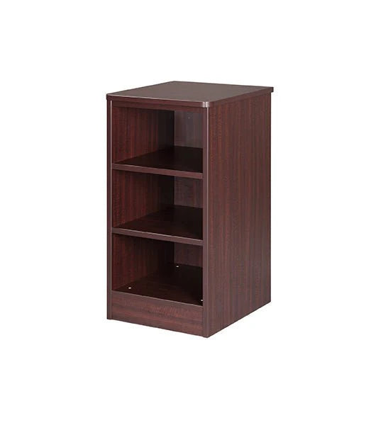 MedaCure BF-SC2 Serenica Collection Behavioral Health 2 Shelf Storage Cabinet | Mahogany, Maple, Cherry & Coastal G