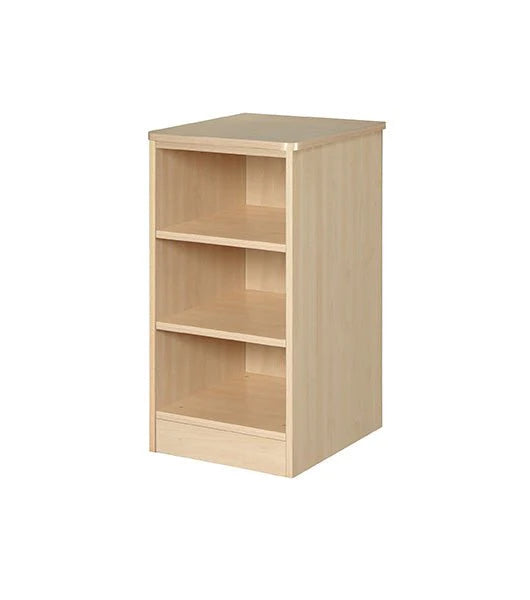 MedaCure BF-SC2 Serenica Collection Behavioral Health 2 Shelf Storage Cabinet | Mahogany, Maple, Cherry & Coastal G