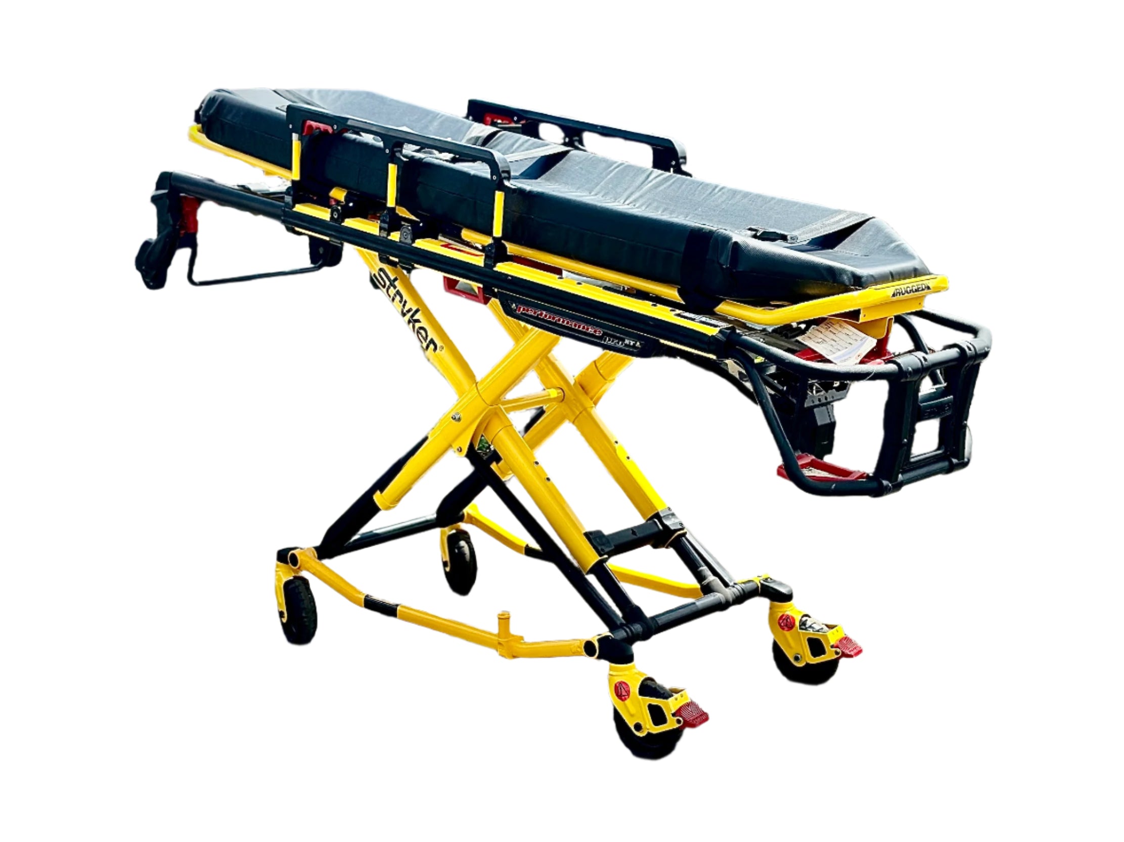 Stryker Performance Pro XT 700 LBS Capacity Manual, Non-Electric Ambulance Cot | Refurbished STR6085/6086 FREE SHIPPING