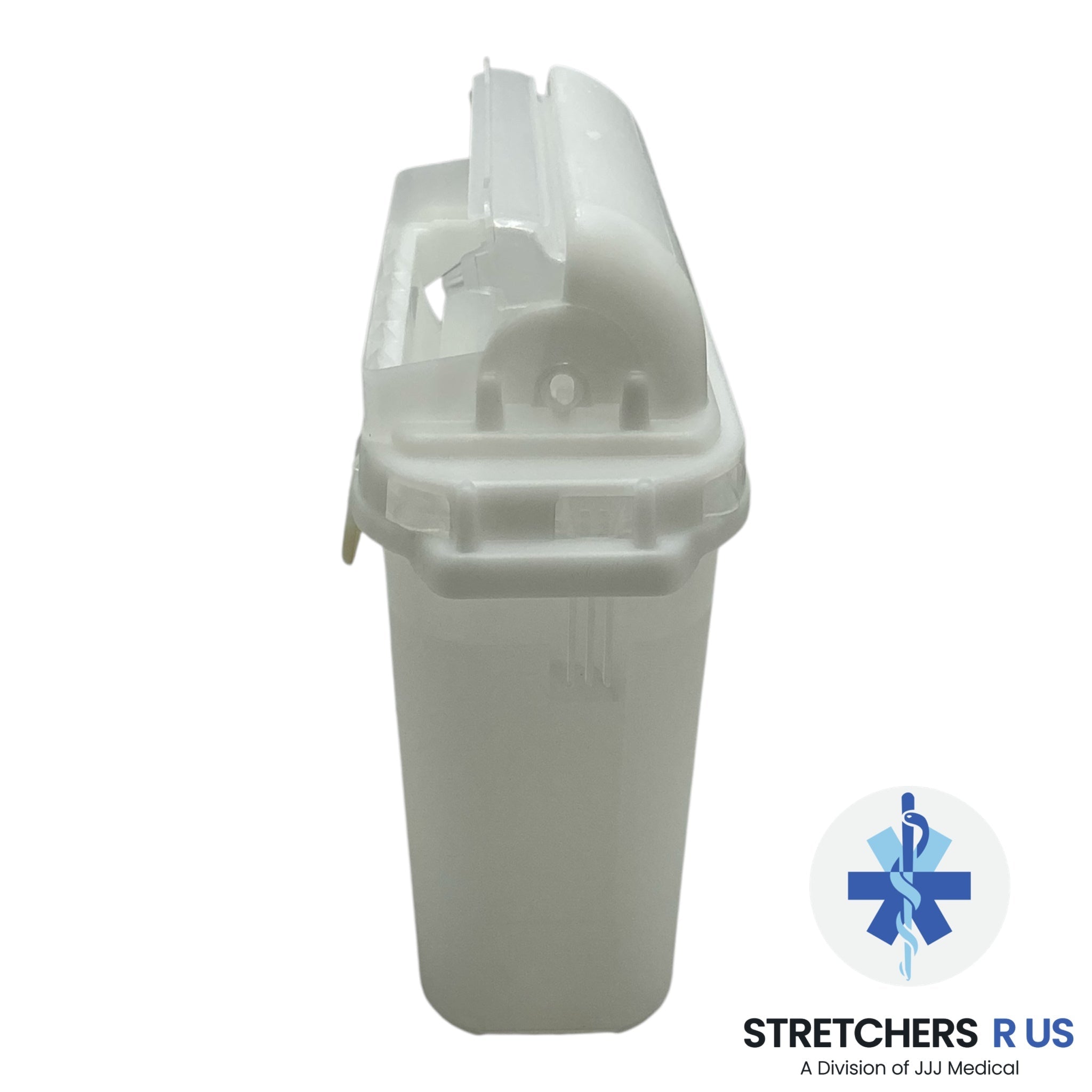 BD Patient Room Sharps Container – 5.4 Qt, Counterbalanced Door, Clear (Case of 20) - MEDICAL WASTE SUPPLIES - Stretchers R Us