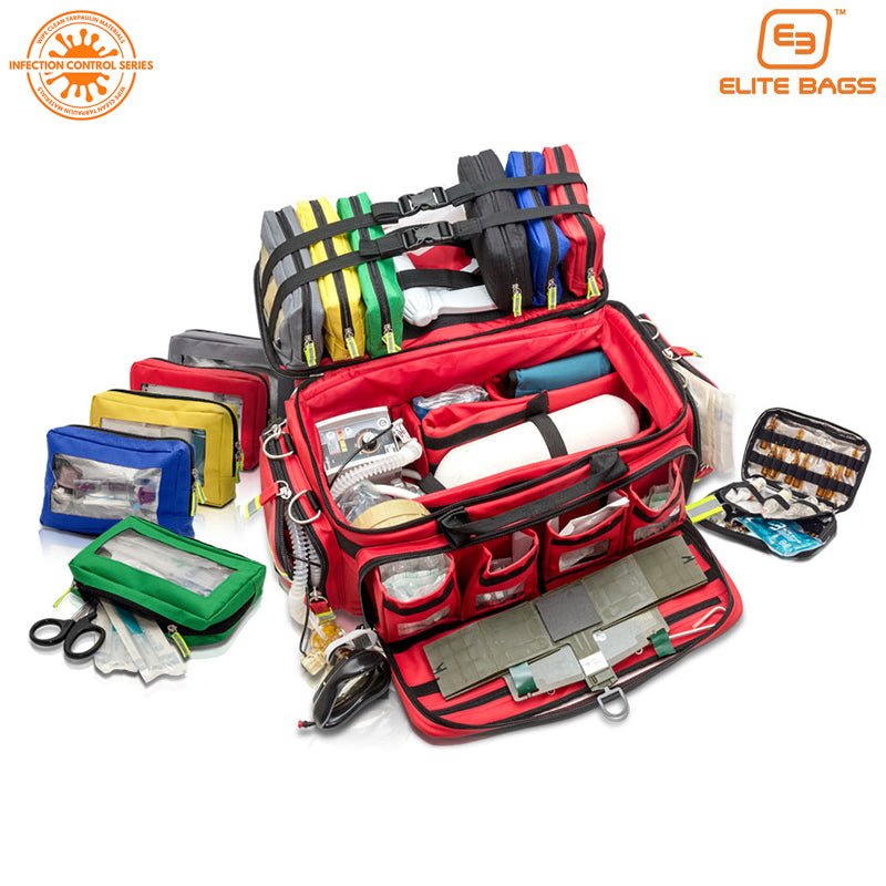 Criticals ALS Infection Control Convertible Medical Bag - Medical Bags & Kits - Stretchers R Us