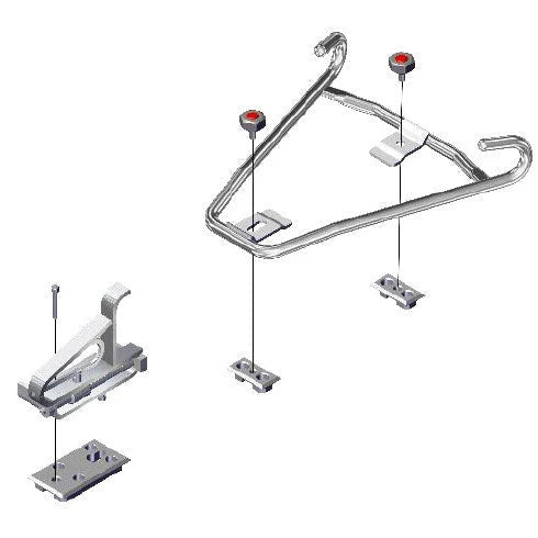 Ferno 173 Cot Fastener Kit - Universal or Standard Floor Plate Configurations - Ferno - Stretchers R Us