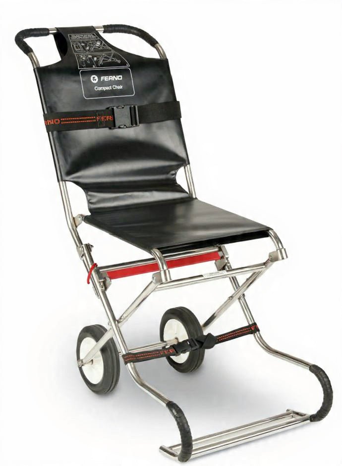 Ferno Compact 2 Carry Chair | 440 lb Capacity – Ergonomic Stair Transport Chair - Stretchers R Us