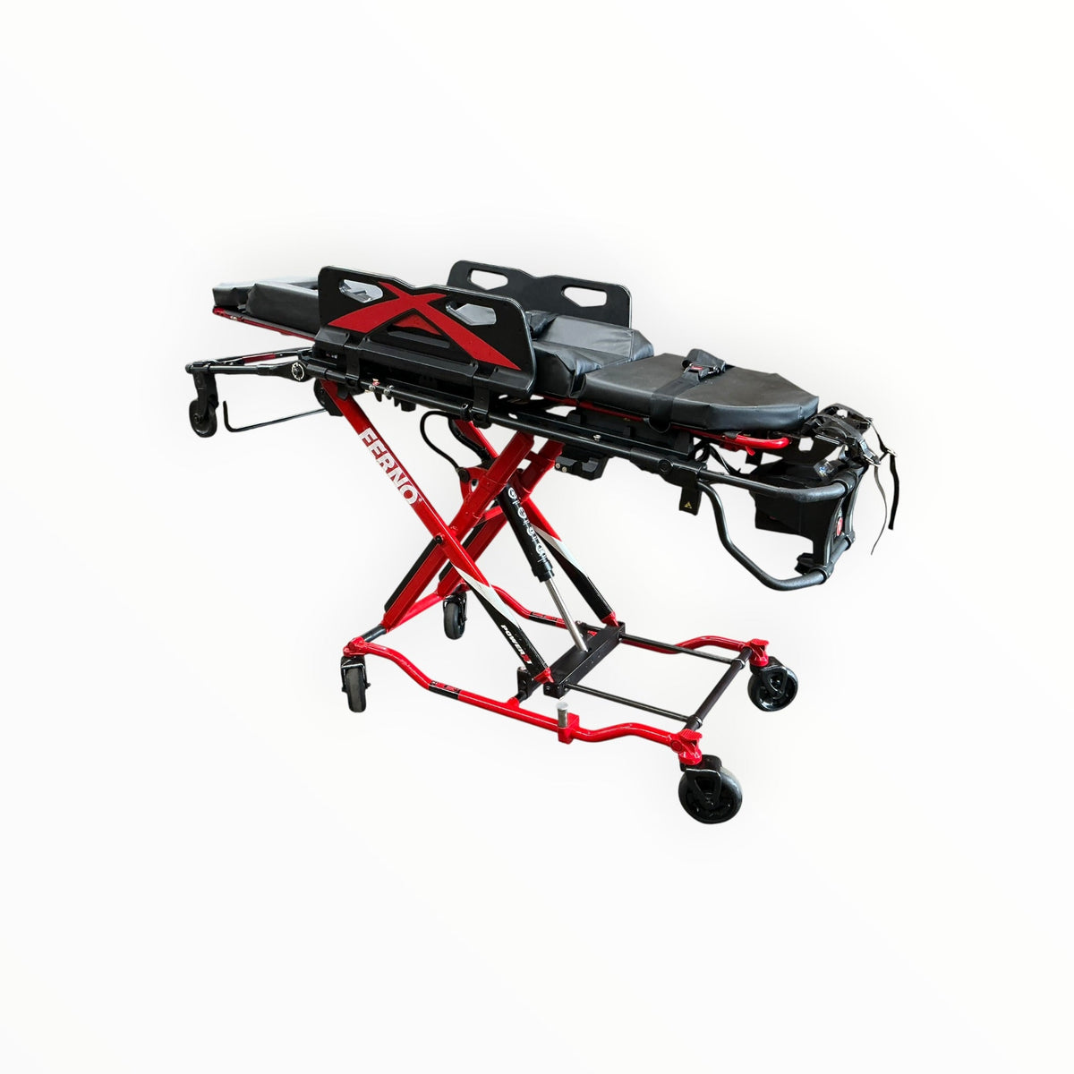 Ferno Power X1 Powered Ambulance Stretcher - 700 Lbs Capacity - Refurbished & Recertified - Ambulance Cot - Stretchers R Us