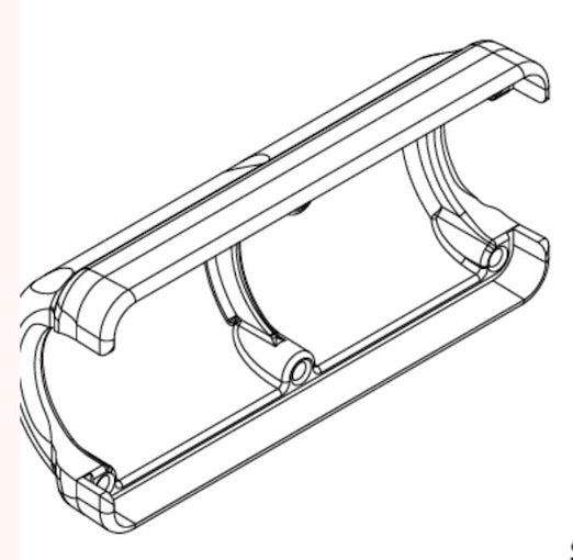 Ferno (SKU -2831660) End Cap Assembly with Screws - Stretchers R Us