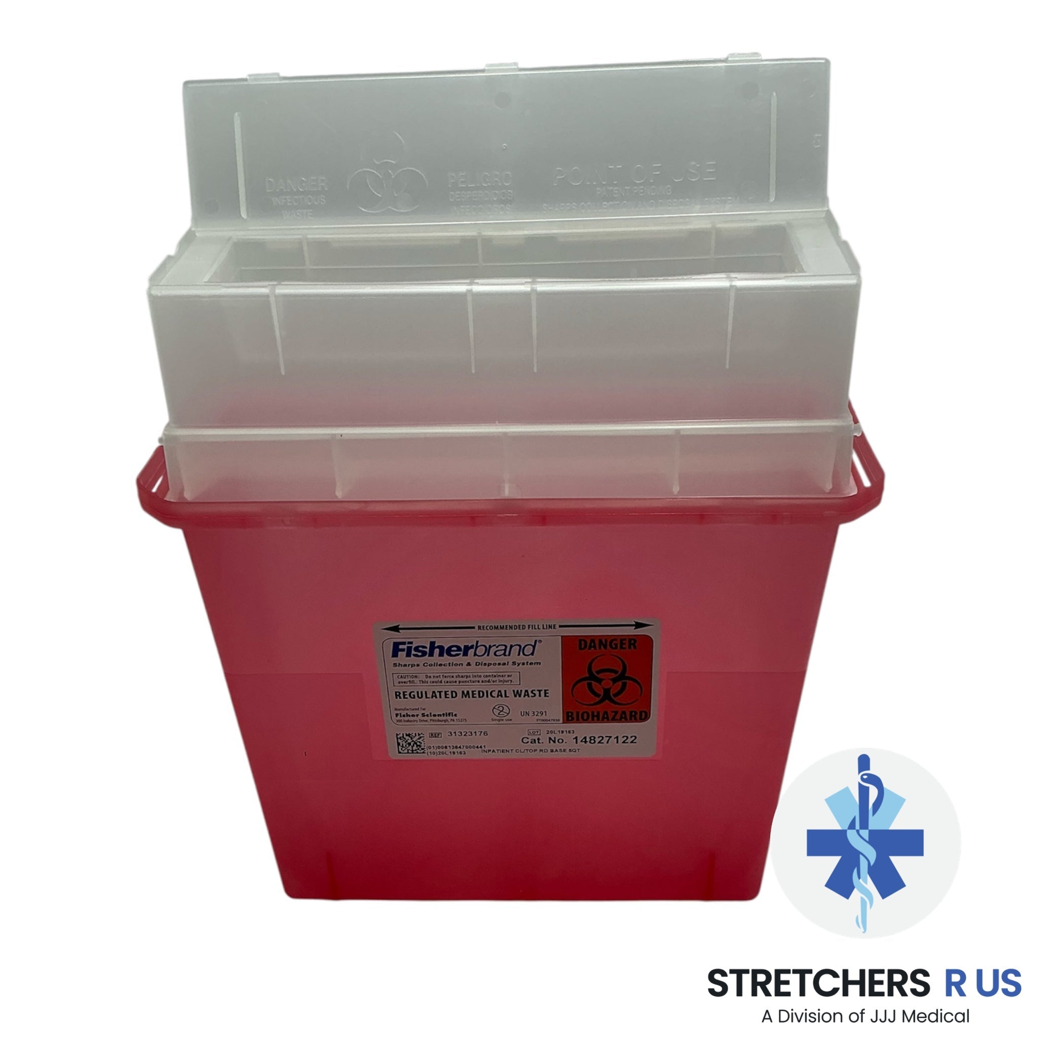 Fisherbrand Sharps - A - Gator® Point - of - Use Sharps Containers – 30 Pack - MEDICAL WASTE SUPPLIES - Stretchers R Us