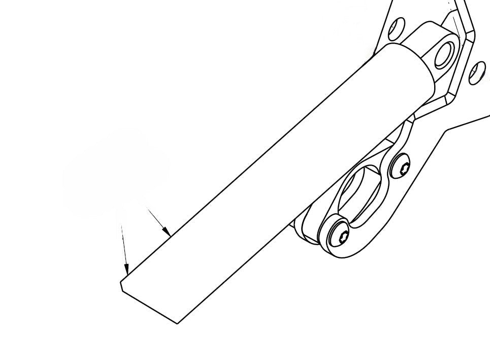 Gas Cylinder Backrest Shock For Stryker & Ferno Ambulance Cot Stretcher (Select Stretcher) - Ferno - Stretchers R Us