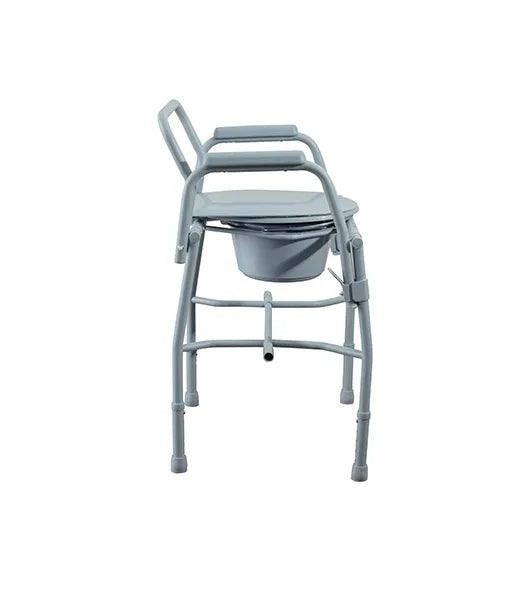 Medacure CB300-DA Drop Arm Folding Commode | 300 lb Weight Capacity