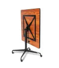 MedaCure DT42SQ / DT42RD Tilt-Top Dining Table | Square or Round Top | Mahogany & Maple Finishes