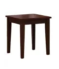 MedaCure HC-ET24 Hamilton Collection Common Area End Table | Mahogany, Cherry, Maple & Coastal Grey Colors