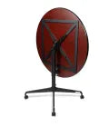 MedaCure DT42SQ / DT42RD Tilt-Top Dining Table | Square or Round Top | Mahogany & Maple Finishes