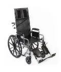 MedaCure Wings | W1616-R-ELR / W1816-R-ELR / W2016-R-ELR / W2218-R-ELR / W2418-R-ELR | Full Reclining High Back Wheelchair | Multiple Configurations Available