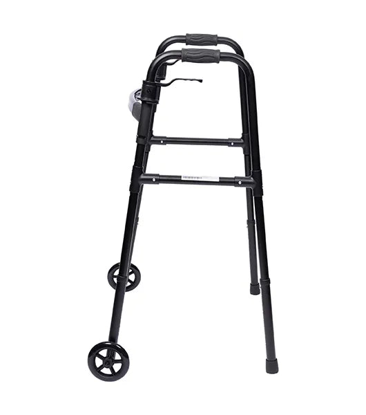 Medacure Lightweight Adult Paddle Walker with 5" Wheels | AW5WP-BLK, AW5WP-BLU, AW5WP-GRN, AW5WP-RED | Multiple Color Options Available