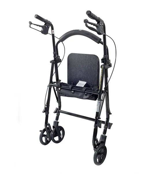 Medacure Steel Rollator with 6" Wheels | R300-6-KD-BLK, R300-6-KD-BLU, R300-6-KD-RED | Multiple Color Options Available