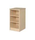 MedaCure BF-NS2 Serenica Collection Behavioral Health 2 Shelf Night Stand | Mahogany, Maple, Cherry & Coastal Grey Finishes - Night Stands - Stretchers R Us