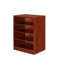 MedaCure BF-SC3 Serenica Collection Behavioral Health 3 Shelf Storage Cabinet | Mahogany, Maple, Cherry & Coastal Grey Finishes - Cabinets - Stretchers R Us