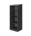 MedaCure BF-WR3S24 Serenica Collection Behavioral Health 3 Shelf Wardrobe | 24" Wide | Mahogany, Maple, Cherry & Coastal Grey Finishes - Wardrobes - Stretchers R Us