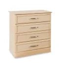 MedaCure HC-CH4D Hamilton Collection 4 Drawer Chest | Cherry, Mahogany & Maple Finishes - Chest Drawers - Stretchers R Us