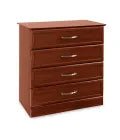 MedaCure HC-CH4D Hamilton Collection 4 Drawer Chest | Cherry, Mahogany & Maple Finishes - Chest Drawers - Stretchers R Us