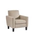 MedaCure HC-LC1S Hamilton Collection Common Area Lounge Chair | Beige, Grey & Steel Colors - Lounge Chair - Stretchers R Us