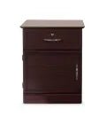 MedaCure HC-NS1D Hamilton Collection 1 Drawer Nightstand | Cherry, Mahogany & Maple Finishes - Night Stands - Stretchers R Us
