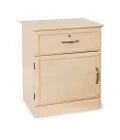 MedaCure HC-NS1D Hamilton Collection 1 Drawer Nightstand | Cherry, Mahogany & Maple Finishes - Night Stands - Stretchers R Us