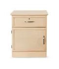 MedaCure HC-NS1D Hamilton Collection 1 Drawer Nightstand | Cherry, Mahogany & Maple Finishes - Night Stands - Stretchers R Us