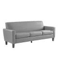 MedaCure HC-S3S Hamilton Collection Common Area 3 Seat Sofa | Beige, Grey & Steel Colors - Sofas - Stretchers R Us