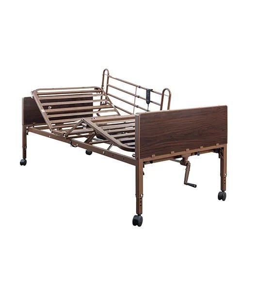 Medacure HCSE36 Semi Electric Homecare Bed | Full Rail & Half Rail Options Available - Homecare Beds - Stretchers R Us