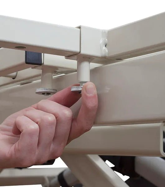 Medacure LX - BARI Lincoln Expandable Bariatric | Long Term Care Bed Frame | Custom Finish & Rail Options - Long Term Care Bed - Stretchers R Us