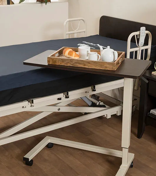 Medacure OB2845 Overbed Table | Coastal Grey, Cherry, Maple & Mahogany Finish Options Available