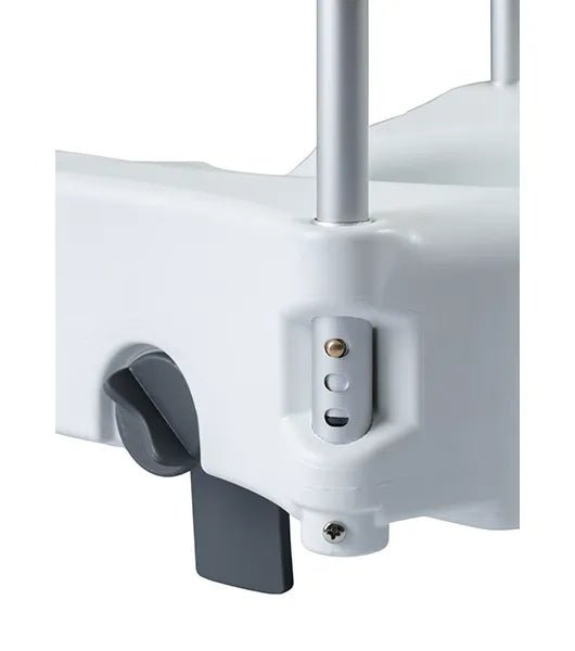 Medacure RTS350-A Raised Toilet Seat with Arms and Lock | 350 lb Weight Capacity - Raised Toilet Seats - Stretchers R Us