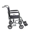 MedaCure TCA17 / TCA19 Lightweight Aluminum Transport Chair | 17" & 19" Seat Widths | Black, Blue & Forest Green - Lightweight Wheelchair - Stretchers R Us