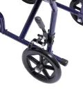 MedaCure TCA17 / TCA19 Lightweight Aluminum Transport Chair | 17" & 19" Seat Widths | Black, Blue & Forest Green - Lightweight Wheelchair - Stretchers R Us