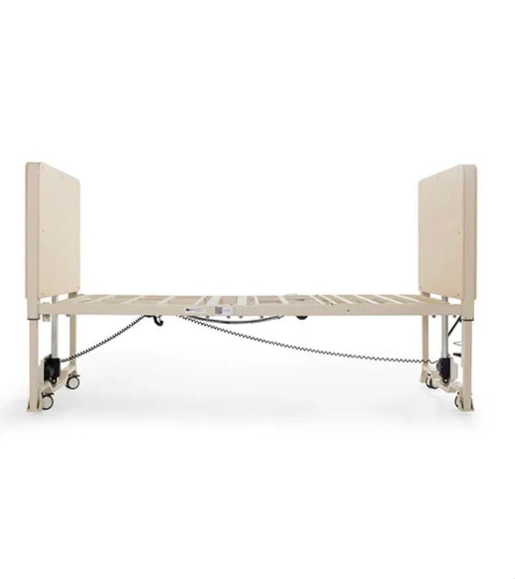Medacure ULB3.9 | Super Low Floor Long Term Care Bed Frame | Custom Finish & Rail Options - Long Term Care Bed - Stretchers R Us