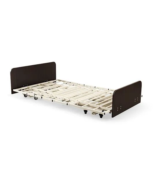Medacure ULB48 - X - 7/30 Versatile Expandable Ultra Low & High Long Term Care Bed Frame | Custom Finish & Rail Options - Ultra Low LTC Beds - Stretchers R Us