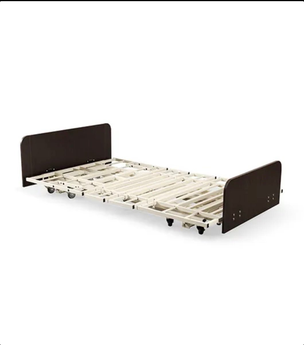 Medacure ULB48 - X - 7/30 Versatile Expandable Ultra Low & High Long Term Care Bed Frame | Custom Finish & Rail Options - Ultra Low LTC Beds - Stretchers R Us