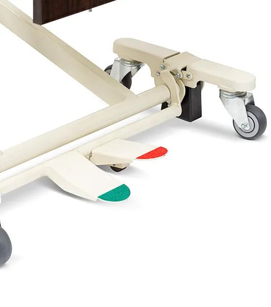 Medacure ULB7/30 - CLS | Ultra Low & High | Long Term Care Bed Frame with Central Locking System | Custom Finish & Rail Options - Ultra Low LTC Beds - Stretchers R Us