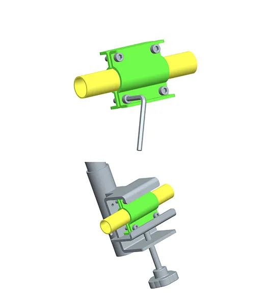Medacure UQB950 Universal Q - Bar Assist Rail Set of 2 - Bed Rails & Assist Bars - Stretchers R Us