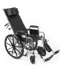 MedaCure Wings | W1616-R-ELR / W1816-R-ELR / W2016-R-ELR / W2218-R-ELR / W2418-R-ELR | Full Reclining High Back Wheelchair | Multiple Configurations Available - Reclining Wheelchair - Stretchers R Us