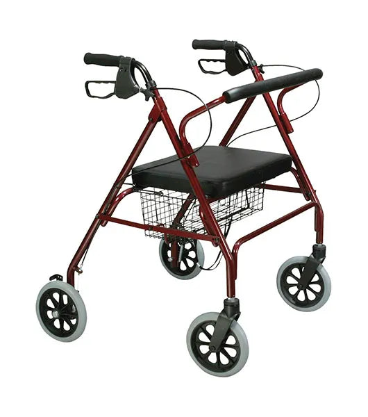 Medacure Bariatric Rollator Walker | RB500 | 500 lb Capacity Mobility Rollator